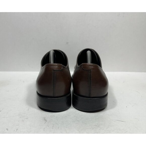Salvatore Ferragamo Brown Leather Oxford Shoes Size Men’s Size 9 2E - Picture 4 of 9